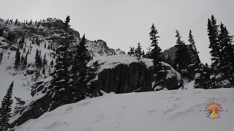 Emerald Lake Snowshoeing RMNP Photo Essay Two Hike to Emerald Lake is an easy 3.5 mile round trip adventure with an elevation gain of 650 feet.