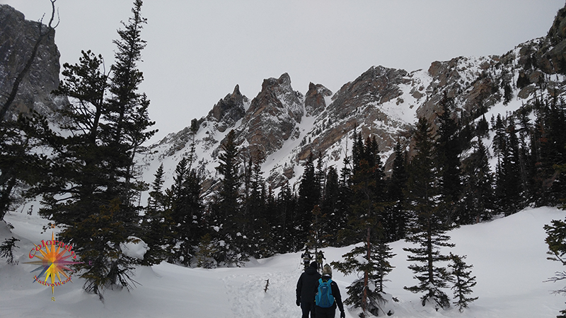 Emerald Lake Snowshoeing RMNP Photo Essay Three