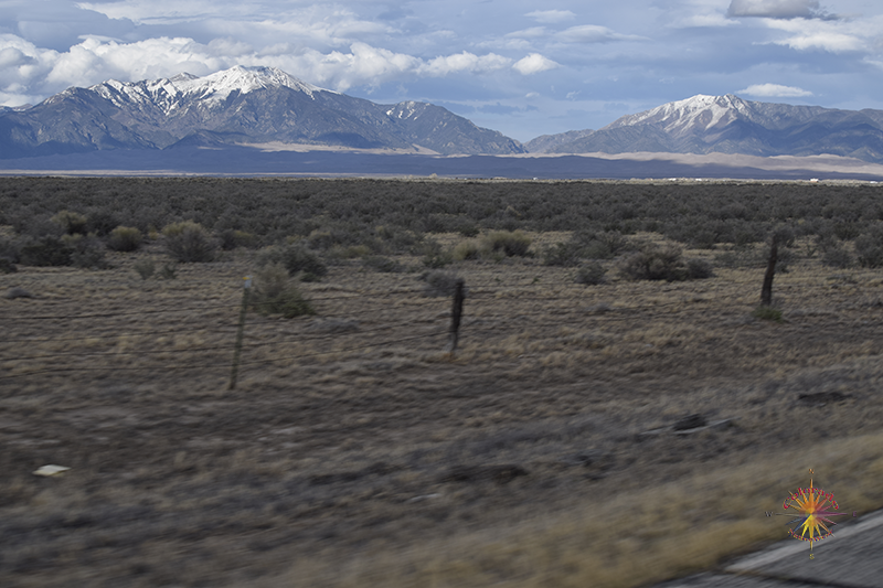 The Sand Dunes are getting closer, only about 12 miles to the entrance