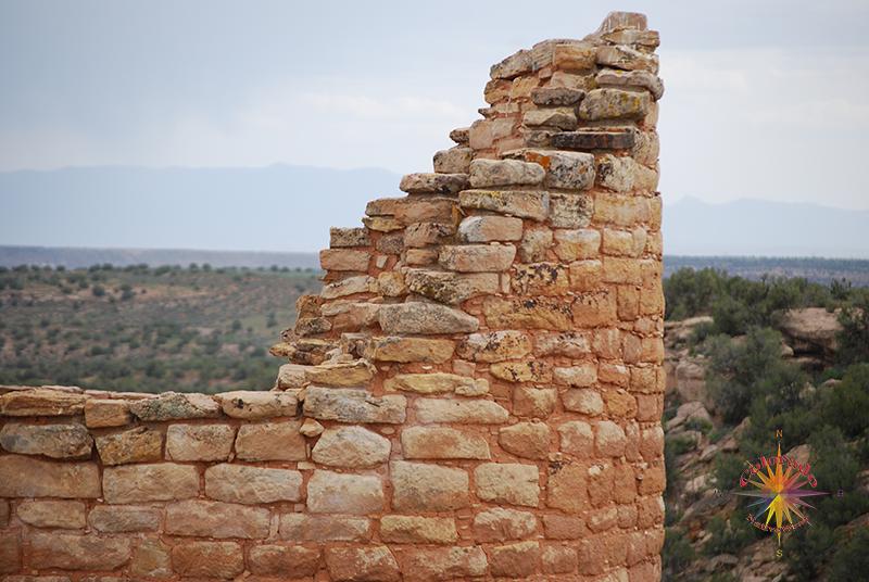 Hovenweep Monument Essay Two is part of the Canyon o f the Ancient, Anasazi pueblo ruins. In the northwest corner sit a a Kiva.