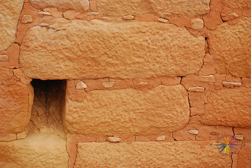 Hovenweep Monument Essay Three, another brick in the wall. Looking at all the Pueblo ruins, appreciation for all the labor to lay-out and building a structure such as these.