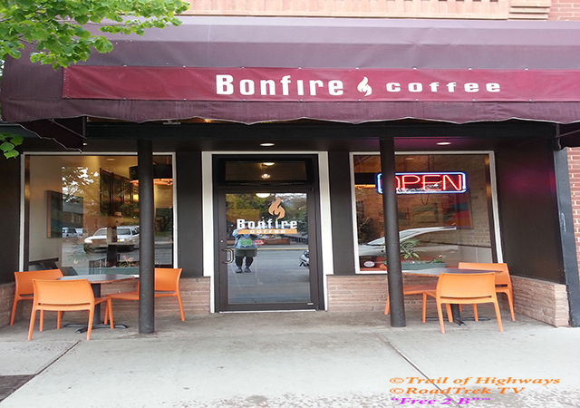 Bonfire Coffee-Store Front-Carbondale-Colorado-Trail of Highways-RoadTrek TV-Organic Content-Marketing-Social SEO-Travel-Media-