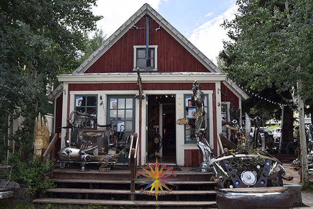 Artist studio on Main Street Crested Butte is Paradise, Valleys End Weekend Photo One