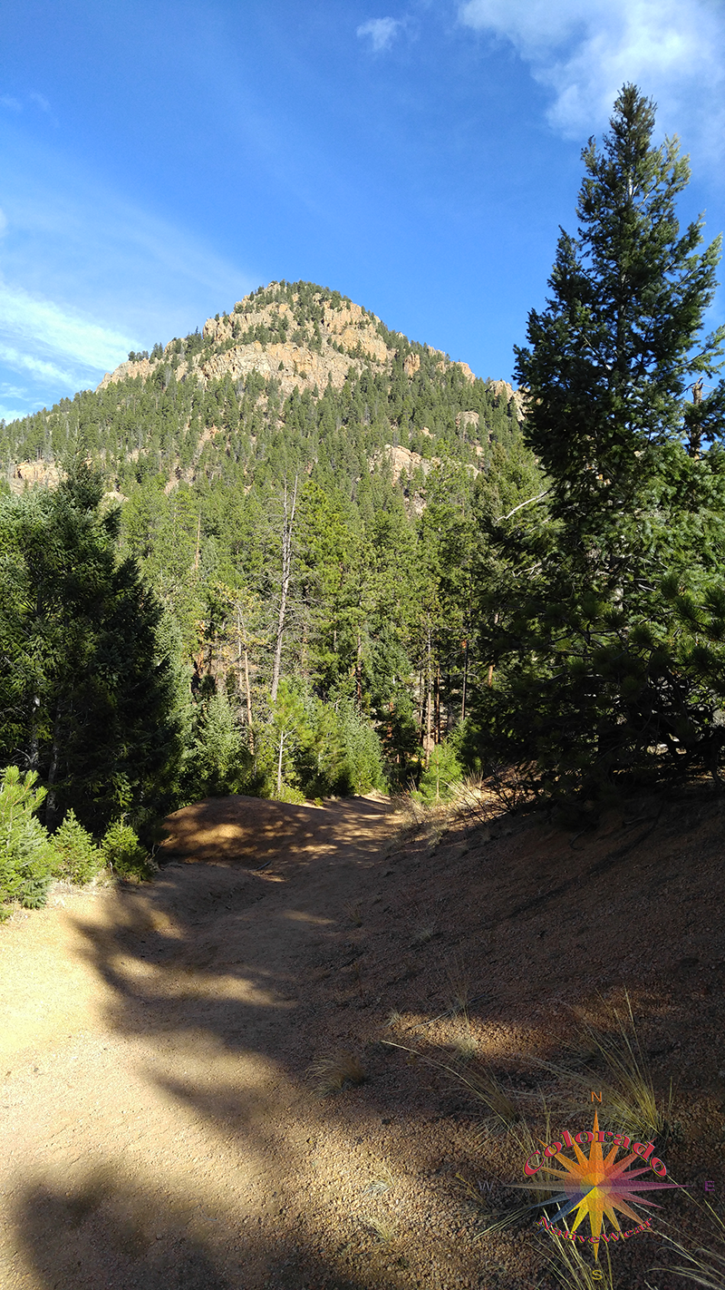 Colorado Mountain Trail in Lost Creek Wilderness, Wigwam Trail in Colorado
