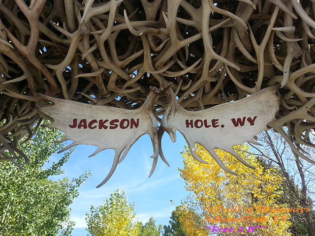 Within the Entrance on the Square Jackson Hole, Wyoming