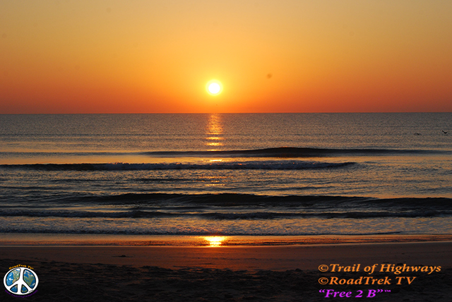 Risen Sun, Beach Anastasia Island Florida