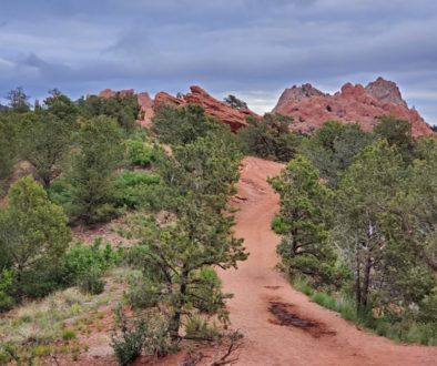 Garden Loop Hike 1-2 through Garden of the Gods, in Colorado Springs Colorado.  We ventured on a short loop taking in all the sites except walking through what we call the main garden
