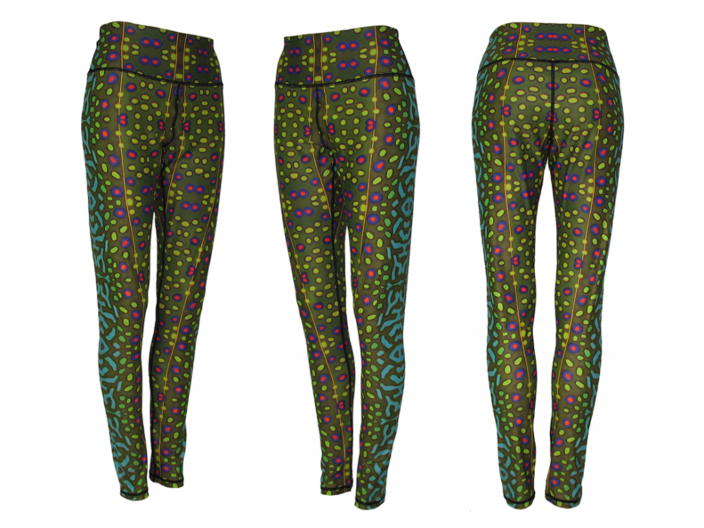 Rainbow Trout Leggings Yoga Pants