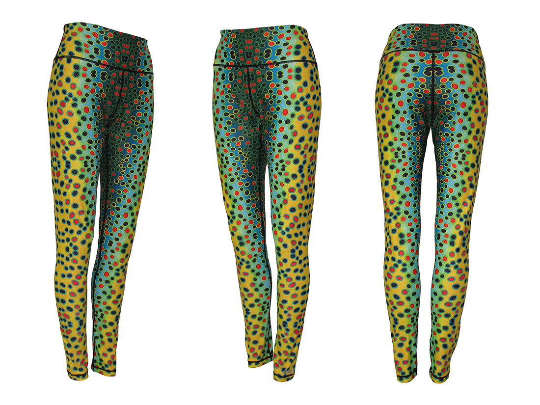 RainbowTrout#2 AllSportLeggings in Pants Women's