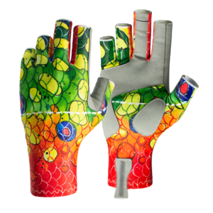Fly Fishing Apparel Printed Fishing Gloves