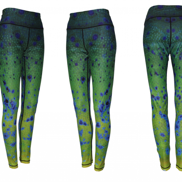 Surf's Up Patterned Leggings • Trail of Highways Hiking Clothes