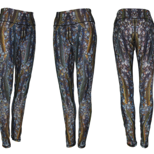 Trout Dreams Yoga Pants Leggings are a great mens yoga pants great on the trail hiking, backpacking, camping with a tent