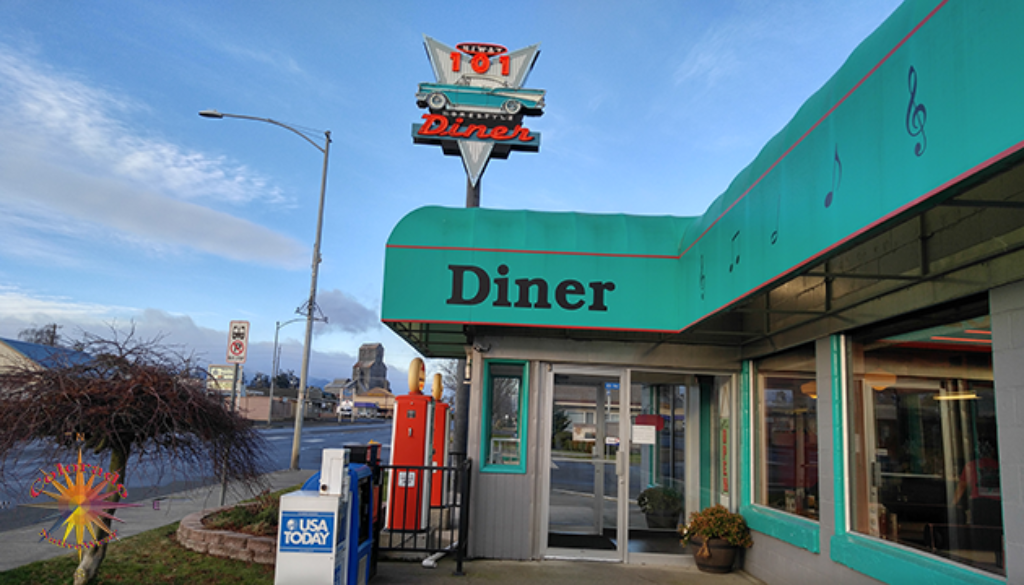 101 Diner in Sequim Washington food misses the mark in taste and is over priced