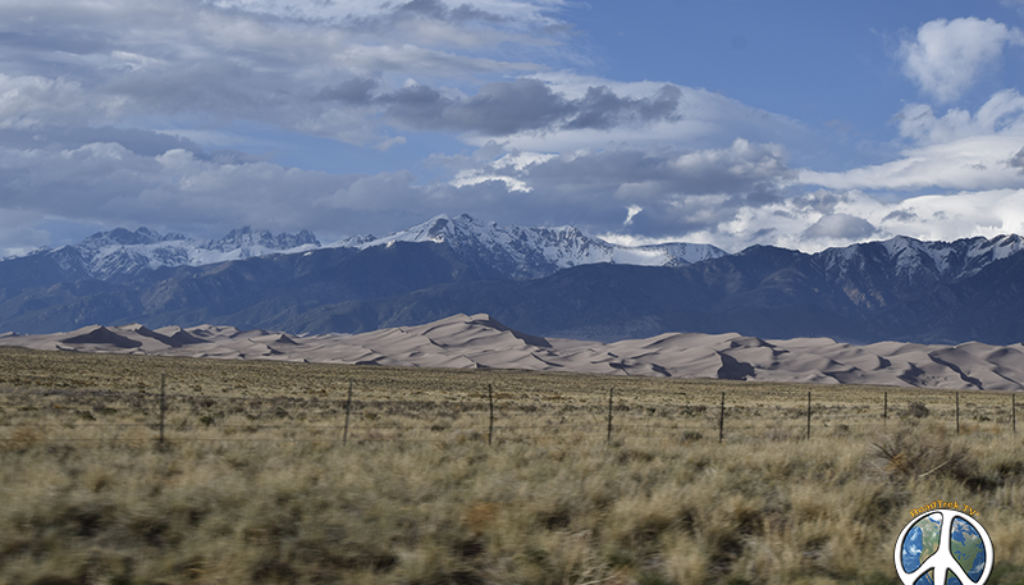 Cosmic Highway Video 1-1 heading to Great Sand Dunes National Park, started recording this journey on US 285 at Poucha Springs, Colorado after having a burger at Hunger Junction. Burger was pretty Good.