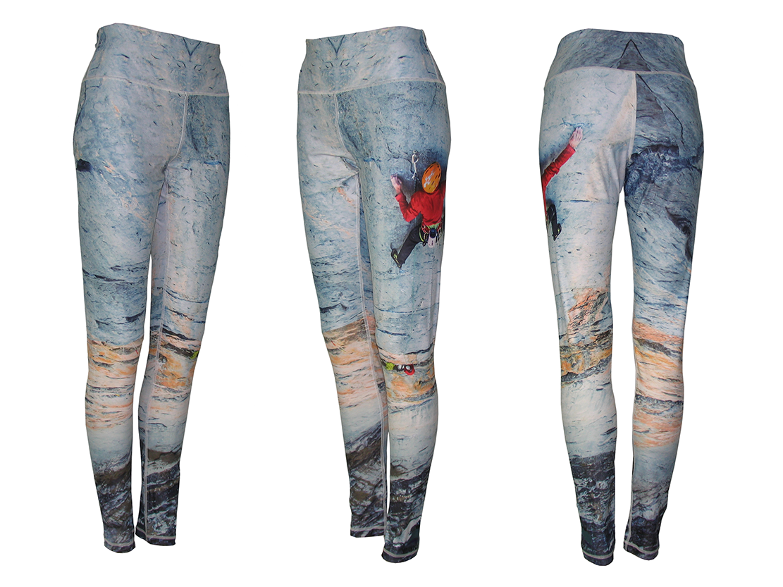 JPL Rock Climbing Patterned Leggings • Trail of Highways Hiking Clothes