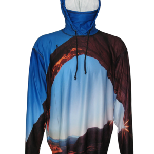 Arch Climber Sunpro Hoodie is perfect Expedition wear, on the trail, in camp or hiking up a mountain to a 14er's summit. Adventure wear with style.