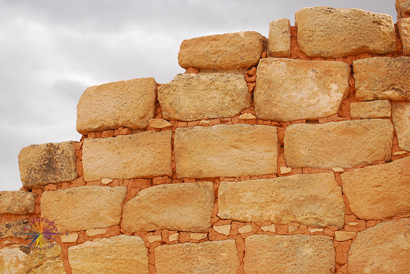 Hovenweep Monument Essay Three, another brick in the wall. Looking at all the Pueblo ruins, appreciation for all the labor to lay-out and build a structure such as these.