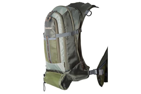 Fly Fishing Vest Backpack River Hiking Ultimate Fly Fishing Vest Backpack combines the convenience of a fly vest coupled with the storage capacity of a backpack.