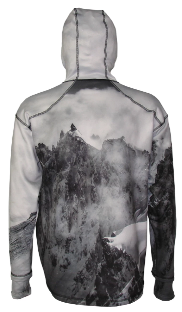 Jagged Edge Graphic Hoodies • Trail of Highways Ski Clothes