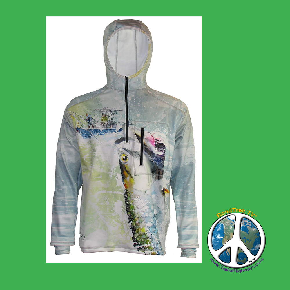 TARPON ONLINE Fishing Hoodie • Trail of Highways Saltwater Fishing