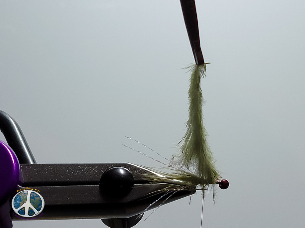 Olive Micro Wooly Bugger • Trail of Highways Fly Tying Streamers