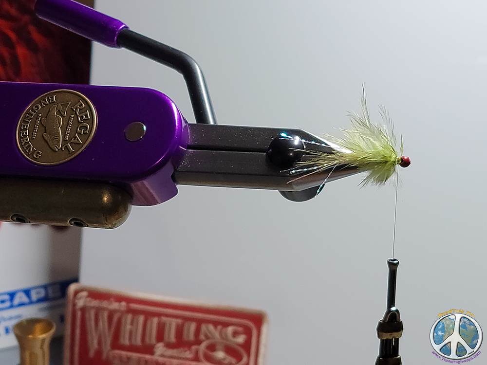 Olive Micro Wooly Bugger • Trail of Highways Fly Tying Streamers