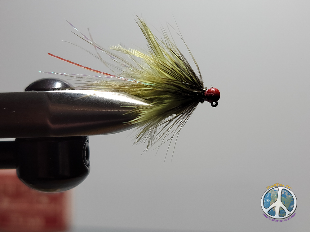 How To Tie an Olive Wooly Bugger Jig