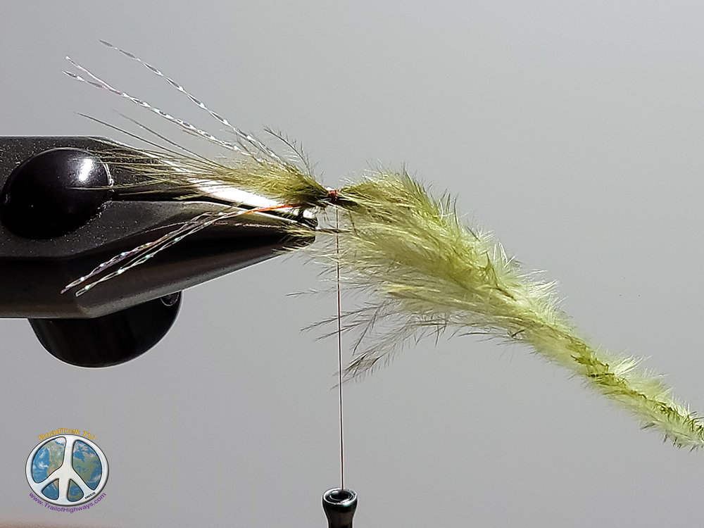 Olive Micro Wooly Bugger • Trail of Highways Fly Tying Streamers