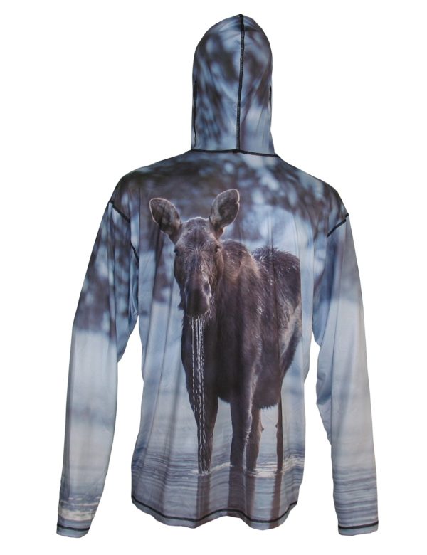 Yellowstone Drooling moose hoodie is the perfect hiking clothes