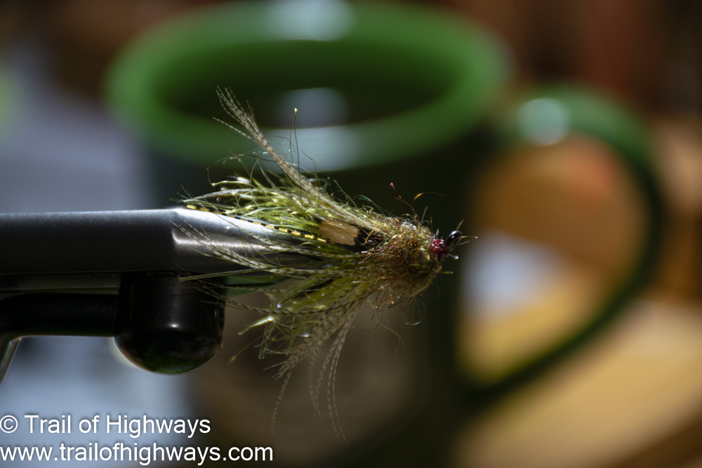 Olive Micro Wooly Bugger • Trail of Highways Fly Tying Streamers